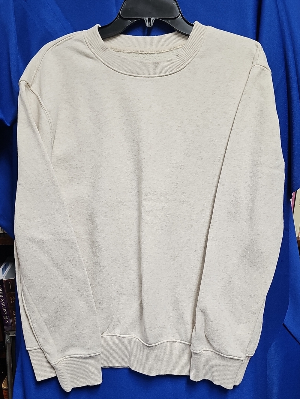 Goodfellow & Co Crewneck Sweatshirt in Cream Size Large